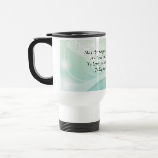 Tasse inspirée de voyage de bénédiction de
