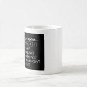 Tasse inspirée : Pensez avant que vous parliez (Centre)