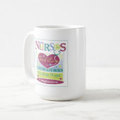 Tasse inspirée pour des infirmières (Devant gauche)