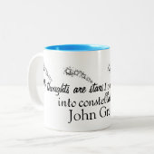 Tasse inspirée verte de John (Devant gauche)