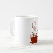 Tasse Instruments De Musique Et Notes (Devant gauche)