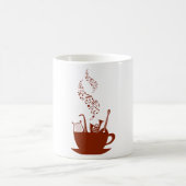 Tasse Instruments De Musique Et Notes (Centre)