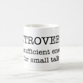 Tasse insuffisante INTROVERTIE d'énergie (Centre)