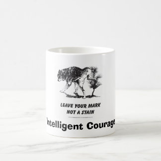 Tasse intelligente de courage