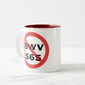 Tasse interdite de BWV 565 (Devant gauche)