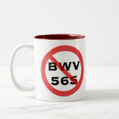 Tasse interdite de BWV 565 (Gauche)