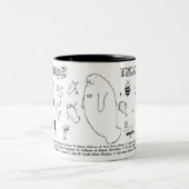 Tasse intéressante de lamantins (Centre)