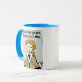 TASSE intérieure de paix/yoga/méditation (Devant gauche)