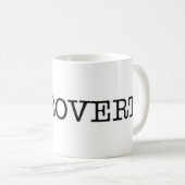 Tasse INTROVERTIE (Devant droit)