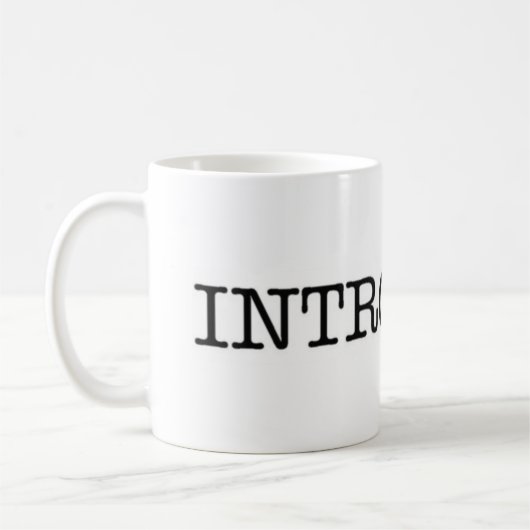 Tasse INTROVERTIE (Gauche)