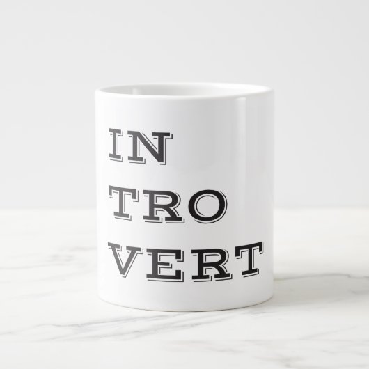 Tasse introvertie de spécialité (Devant)