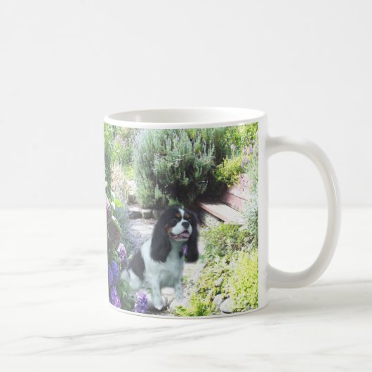 Tasse intuitive cavalière de jardin d'épagneul du (Droite)