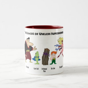 Tasse inutile de super héros