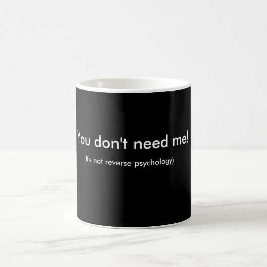 Tasse inverse de psychologie (Centre)