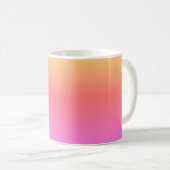 Tasse inversée rose chaud (Devant droit)