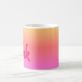 Tasse inversée rose chaud (Centre)
