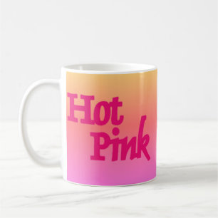 Tasse inversée rose chaud