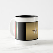 Tasse irakienne de médaille de campagne - missile (Devant gauche)