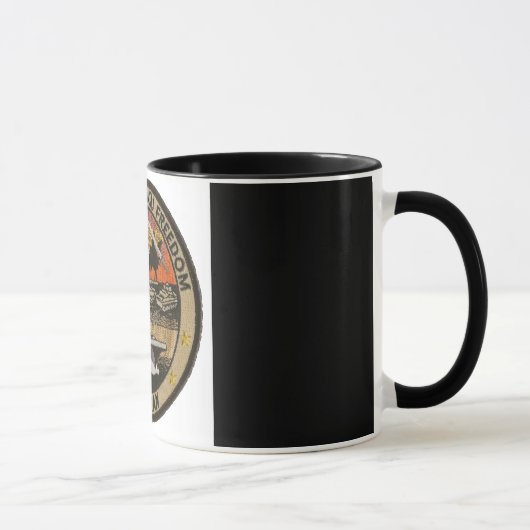 Tasse irakienne de noir de liberté d'opération (Droite)