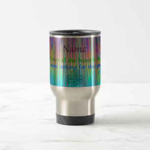 Tasse irlandaise de proverbe d'ARC-EN-CIEL