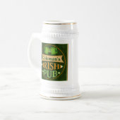 Tasse irlandaise de Pub du jour de St Patrick (Devant gauche)
