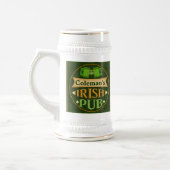 Tasse irlandaise de Pub du jour de St Patrick (Gauche)