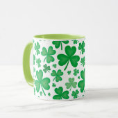 Tasse irlandaise de shamrock (Devant gauche)