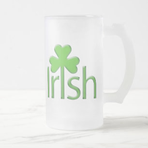 Tasse irlandaise de shamrock