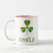 Tasse irlandaise drôle de mères d'IMILF (Gauche)
