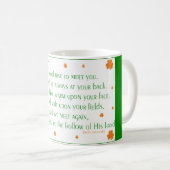 Tasse irlandaise du proverbe 2 (Devant droit)