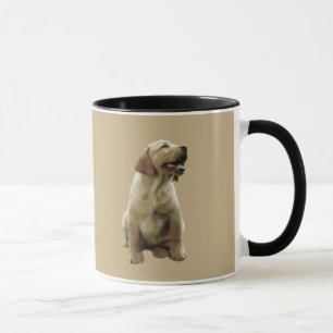 Tasse irrésistible de labrador retriever