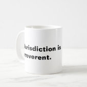 Tasse irrévérencieuse (Devant gauche)