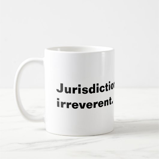 Tasse irrévérencieuse (Gauche)