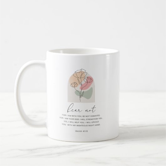 Tasse Isaiah 43:1-3 Ne Crains Pas (Gauche)