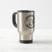Tasse isolée de camping et de pêche Adventure Dad (Devant gauche)