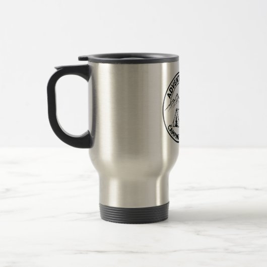 Tasse isolée de camping et de pêche Adventure Dad (Gauche)