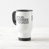 Tasse isolée de commande mobile de dérogation manu (Devant gauche)