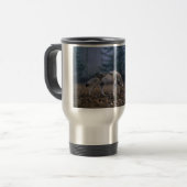 Tasse isolée de voyage de loup (Devant gauche)