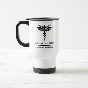 Tasse isolée gravée personnalisée 15 oz Infirmière