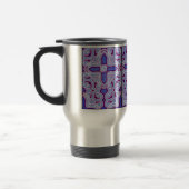 Tasse isolée par croix psychédélique (Gauche)