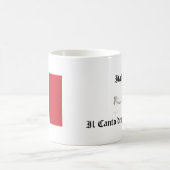 Tasse italienne avec drapeau (Centre)
