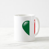 Tasse italienne de coeur - Cuore Italiano (Devant droit)