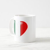 Tasse italienne de coeur - Cuore Italiano (Devant gauche)
