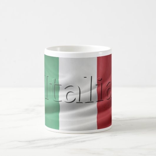 Tasse italienne de drapeau de l'Italie (Centre)