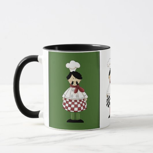 Tasse italienne mignonne de cuisine de décor de (Gauche)