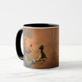 Tasse Jack le chat citrouille (Devant gauche)