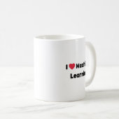 Tasse J'adore le Machine Learning – Cadeau Parfait (Devant droit)