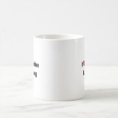 Tasse J'adore le Machine Learning – Cadeau Parfait (Centre)