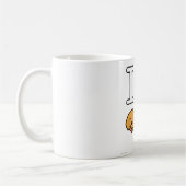 Tasse "J'adore les chiens (emojis)" (Gauche)