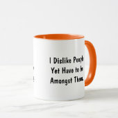 Tasse "J'ai fait remarquablement bien" hilarante a (Devant droit)